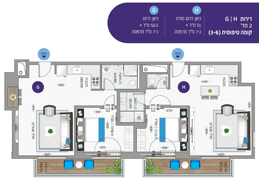 תכנית דירה 1432